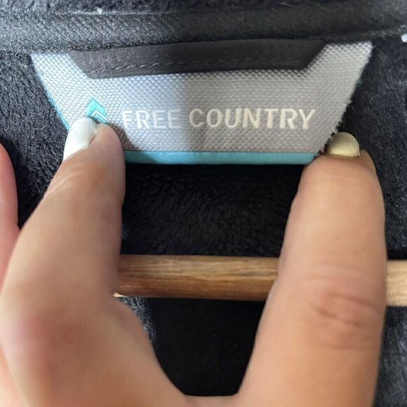 Free country youth girls XXL Lined jacket with hood fits like a women’s medium - Picture 6 of 9